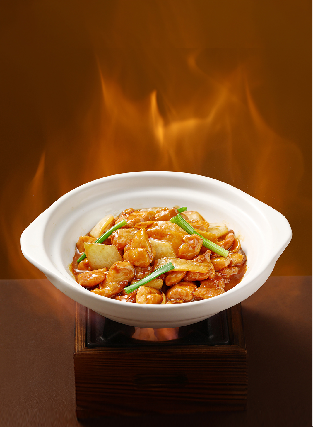 Pan-fried Chicken with Ginger and Scallion